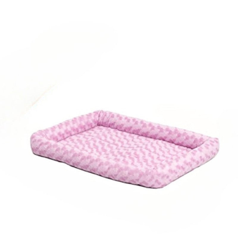 Ultra soft Synthetic Fur Bed For Dogs And Cat-Paw Print Pad