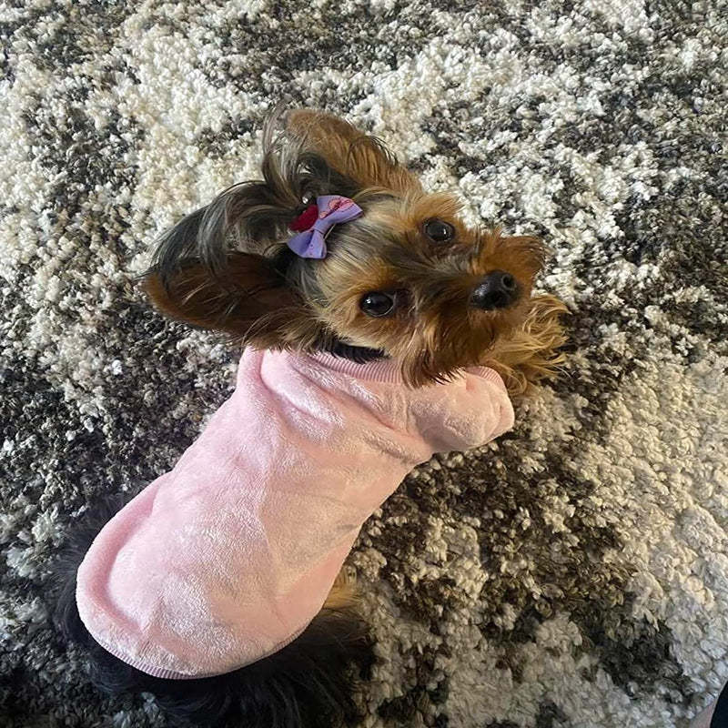 Dog Sweater, Dog Clothes, Dog Coat, Dog Jacket For Small Or Medium Dogs, Ultra Soft And Warm Cat Sweaters-Paw Print Pad