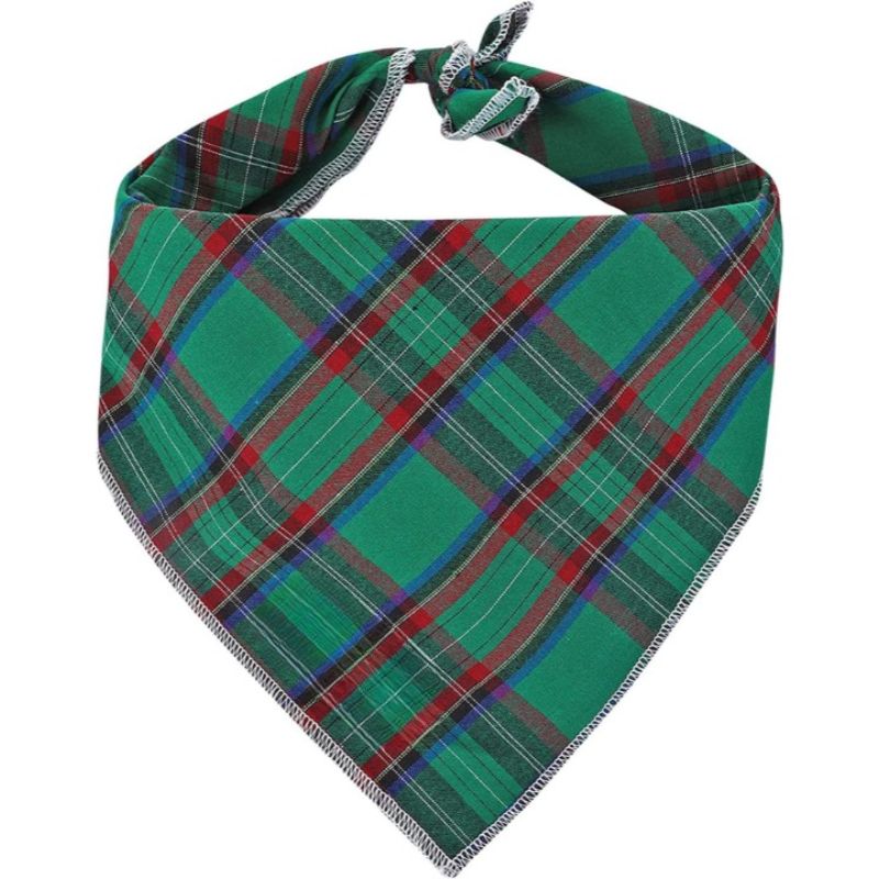 Dog Scarfs For Small Large Dogs Adjustable Dogs Bib Scarfs For Girl Or Boy Dogs-Paw Print Pad