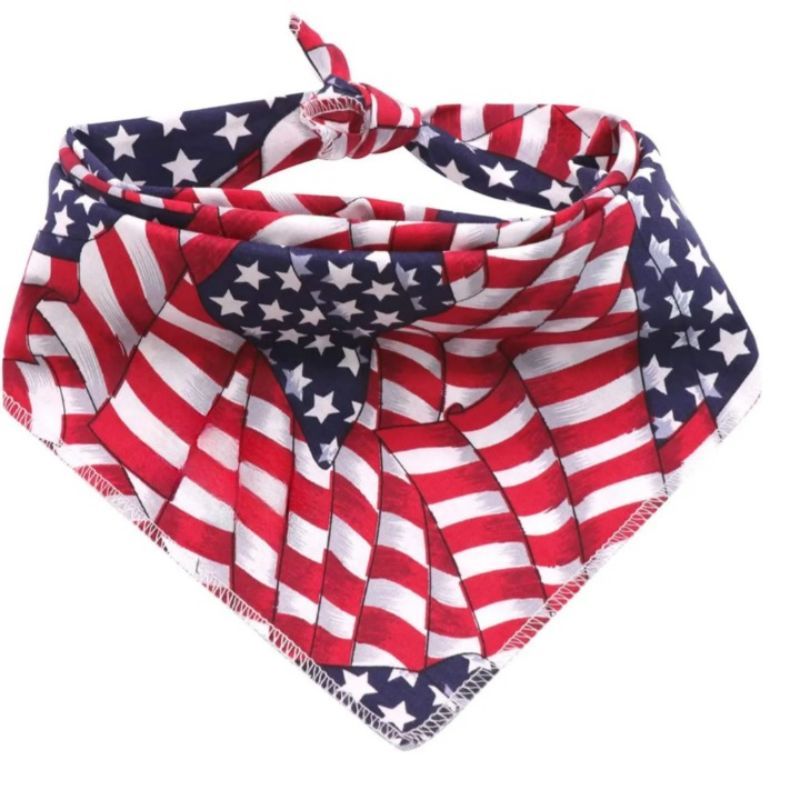 Dog Bandana For Small Medium Dogs, Cat Dog Kerchief Dog Triangle Bibs Scarf For Girl Or Boy-Paw Print Pad