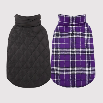 Reversible Dog Jacket for Small Dogs