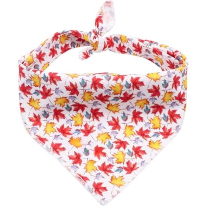 Dog Bandana For Small Medium Dogs, Cat Dog Kerchief Dog Triangle Bibs Scarf For Girl Or Boy-Paw Print Pad