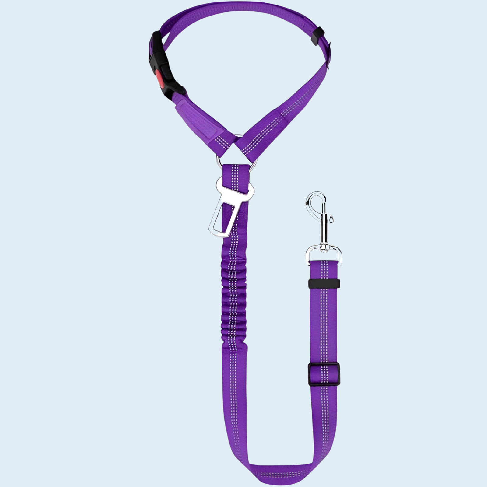 Elastic With Buckle Pet Dog Cat Seat Belt