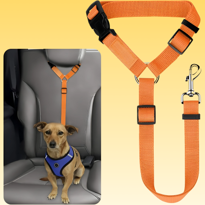 Non Elastic Pet Dog Cat Seat Belts