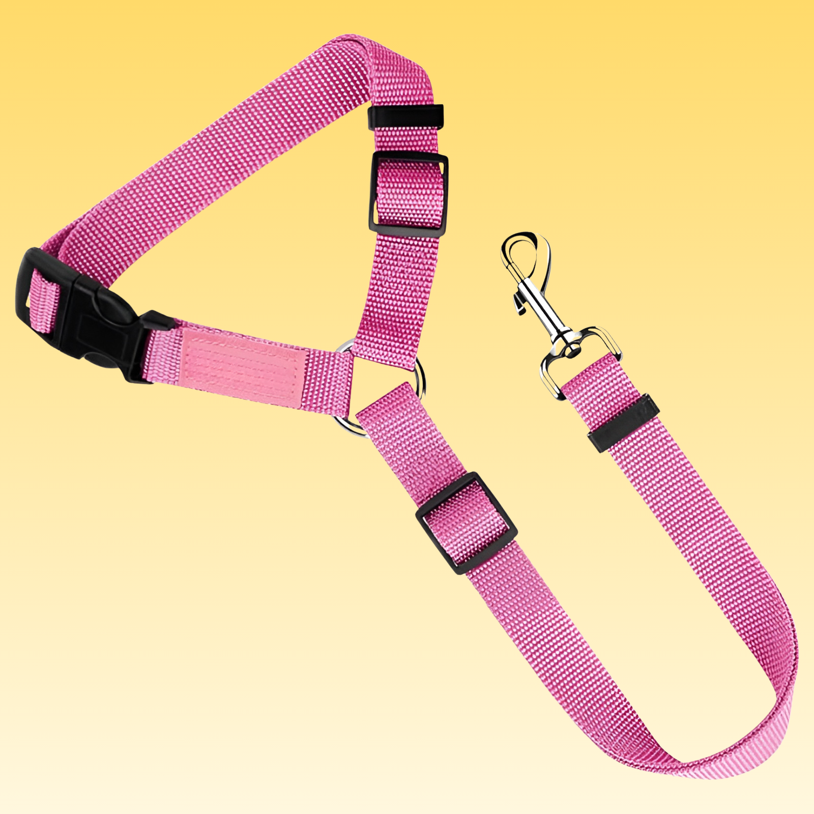 Non Elastic Pet Dog Cat Seat Belts