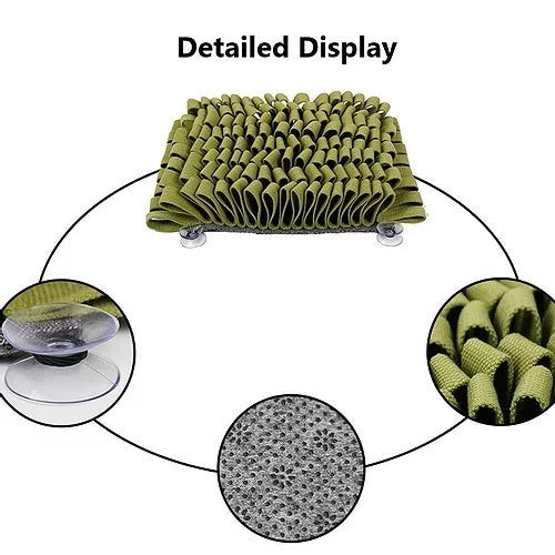 Pet Snuffle Mat For Dogs,-Paw Print Pad