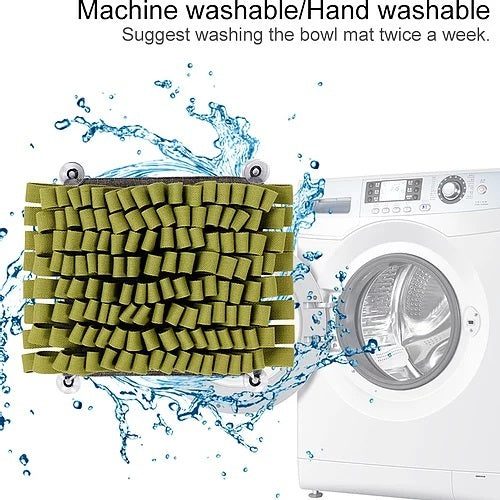 Pet Snuffle Mat For Dogs,-Paw Print Pad