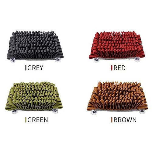 Pet Snuffle Mat For Dogs,-Paw Print Pad