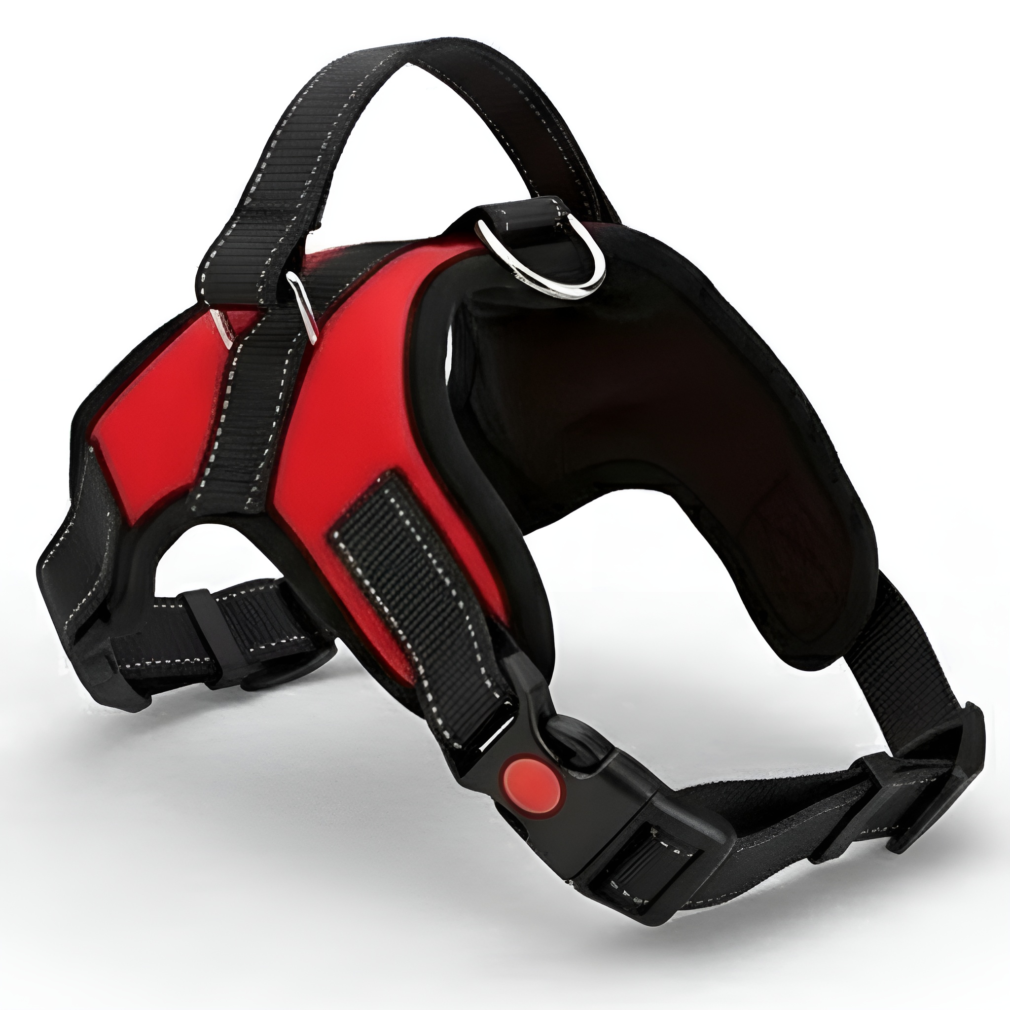 Doglee No Pull Reflective Adjustable Dog Harness With Handle