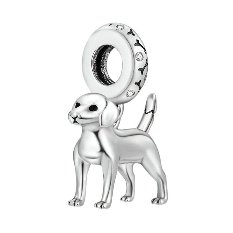 Paw and Animal Shape Charm Beads-Paw Print Pad
