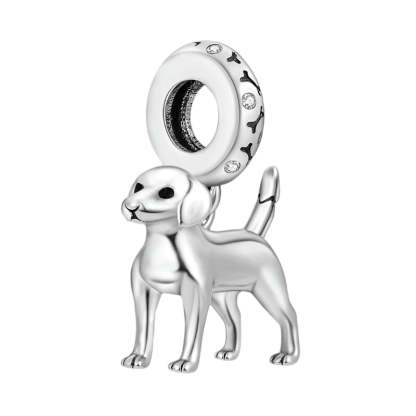 Paw and Animal Shape Charm Beads-Paw Print Pad
