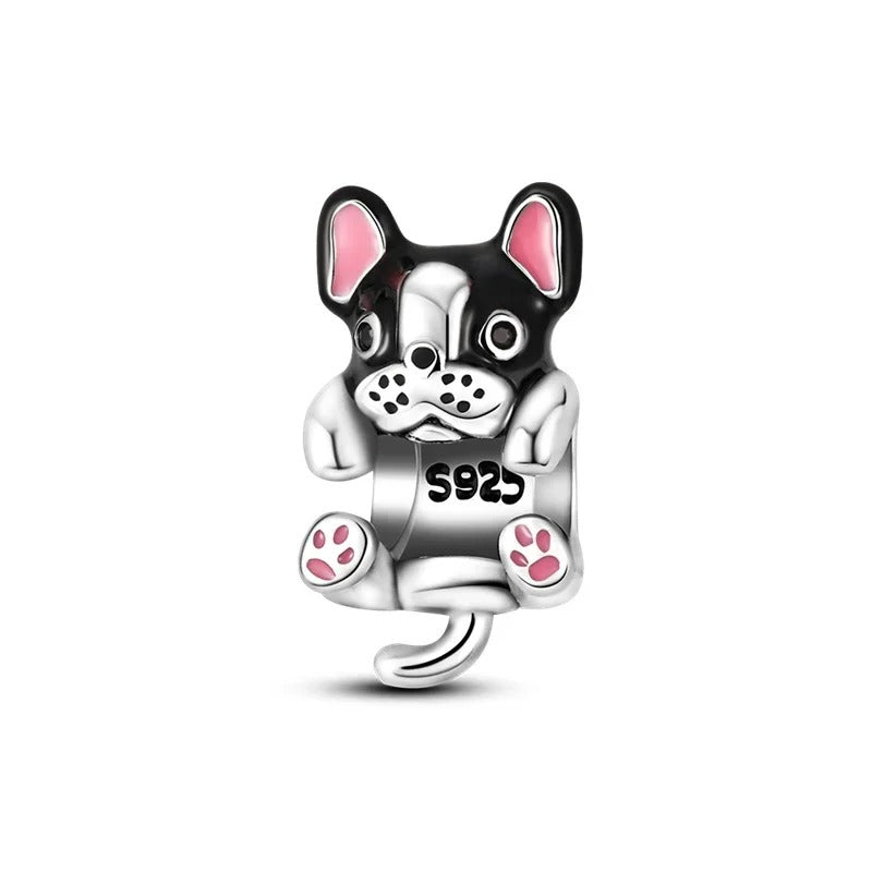 Paw and Animal Shape Charm Beads-Paw Print Pad