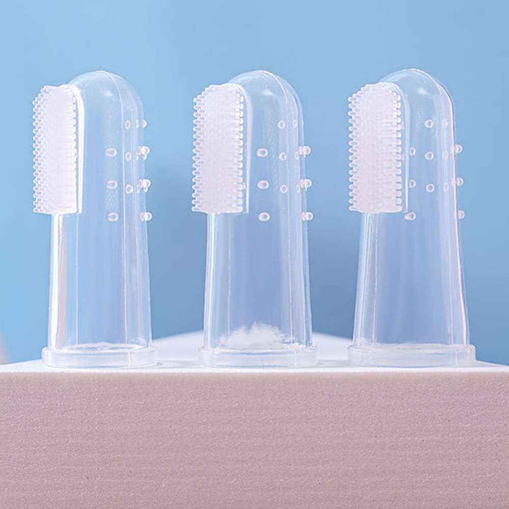 Silicone Finger Toothbrush for Pets
