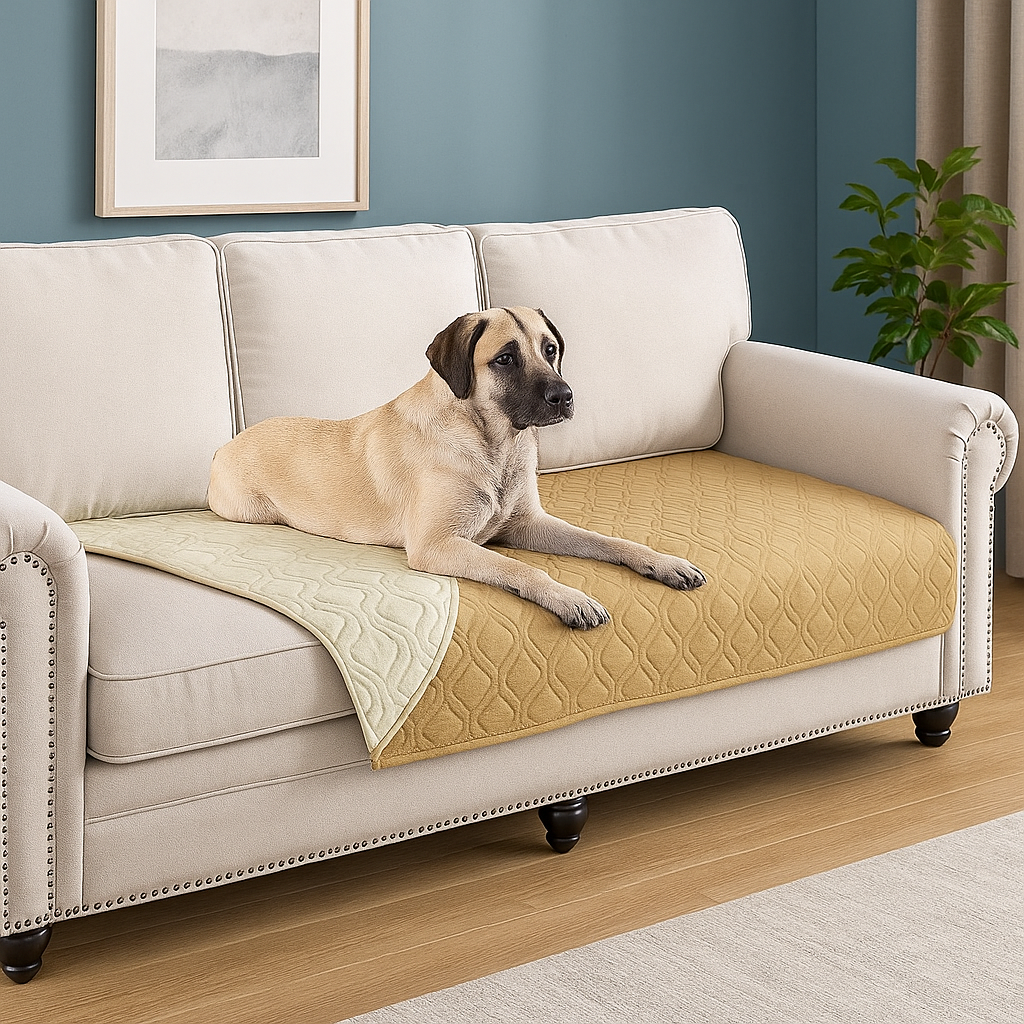 Pet Blanket For Furniture Bed Couch Sofa Reversible