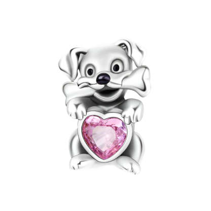 Paw and Animal Shape Charm Beads-Paw Print Pad