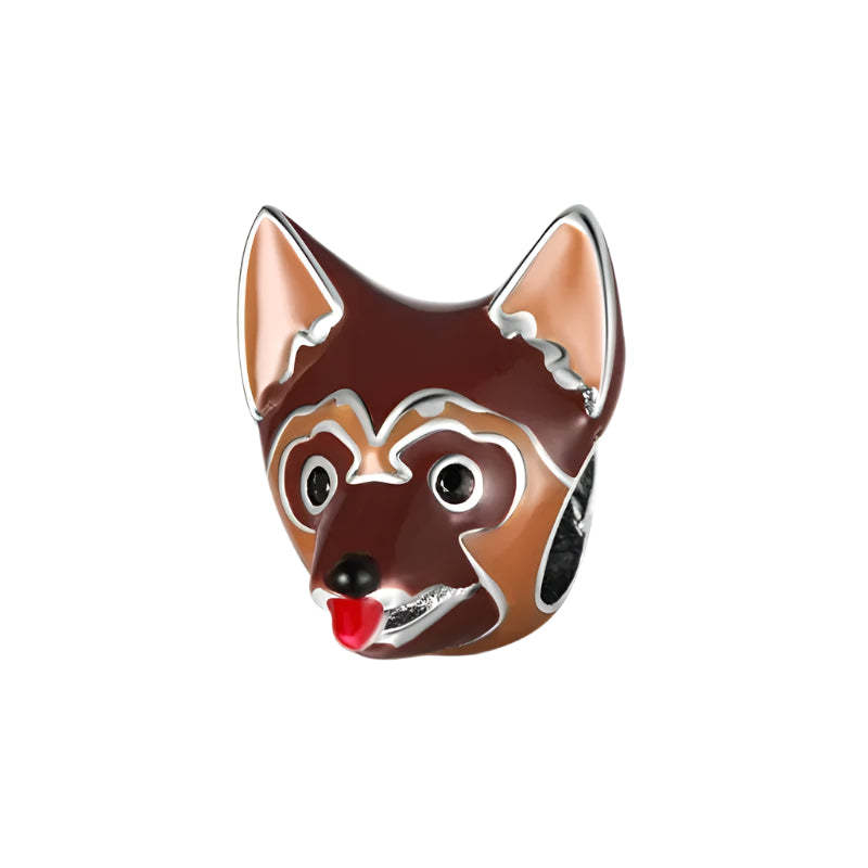 Paw and Animal Shape Charm Beads-Paw Print Pad