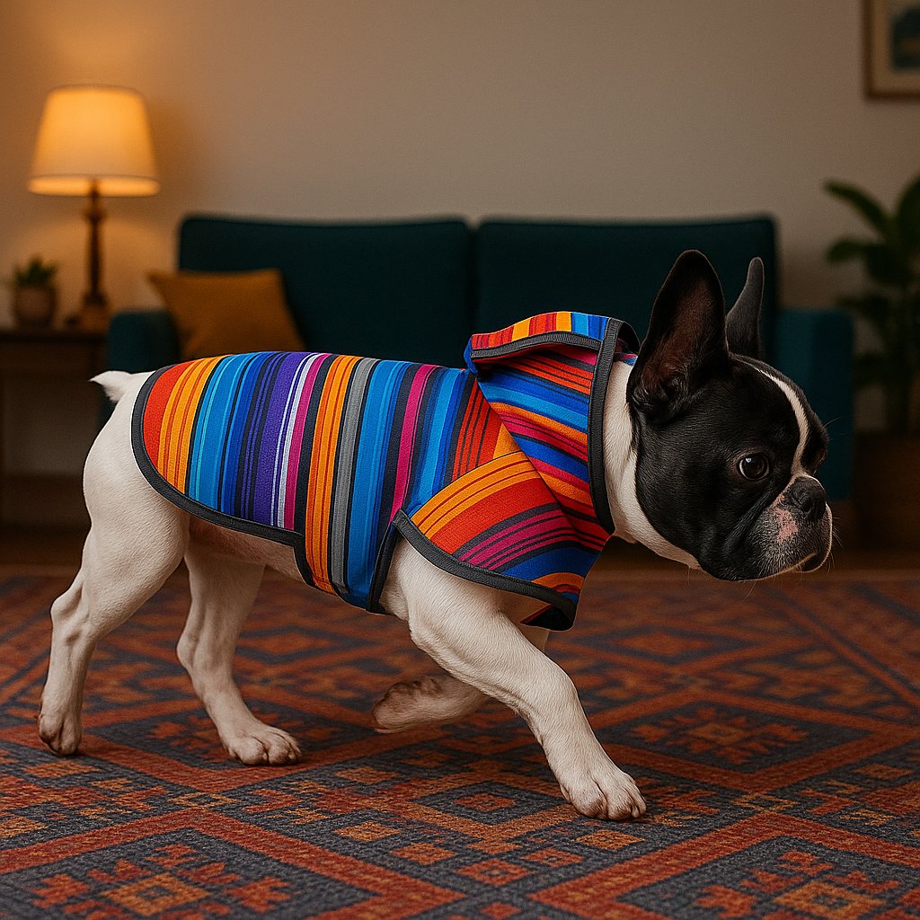 Reflective Adjustable Hooded Pet Rain Coat With Leash Hole