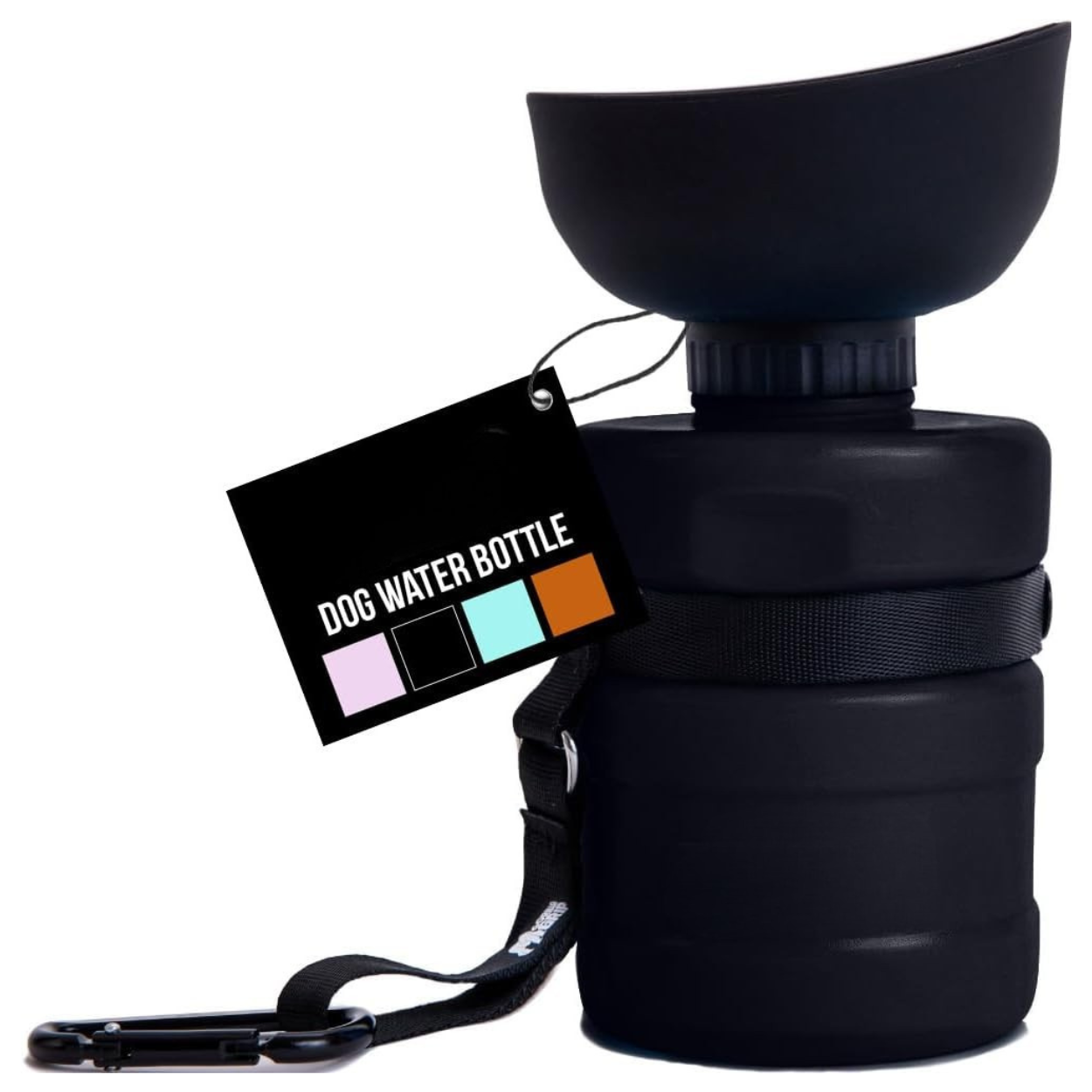 Portable Dog Water Bottle With Built In Bowl For Dogs