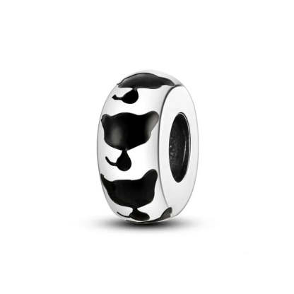 Paw and Animal Shape Charm Beads-Paw Print Pad