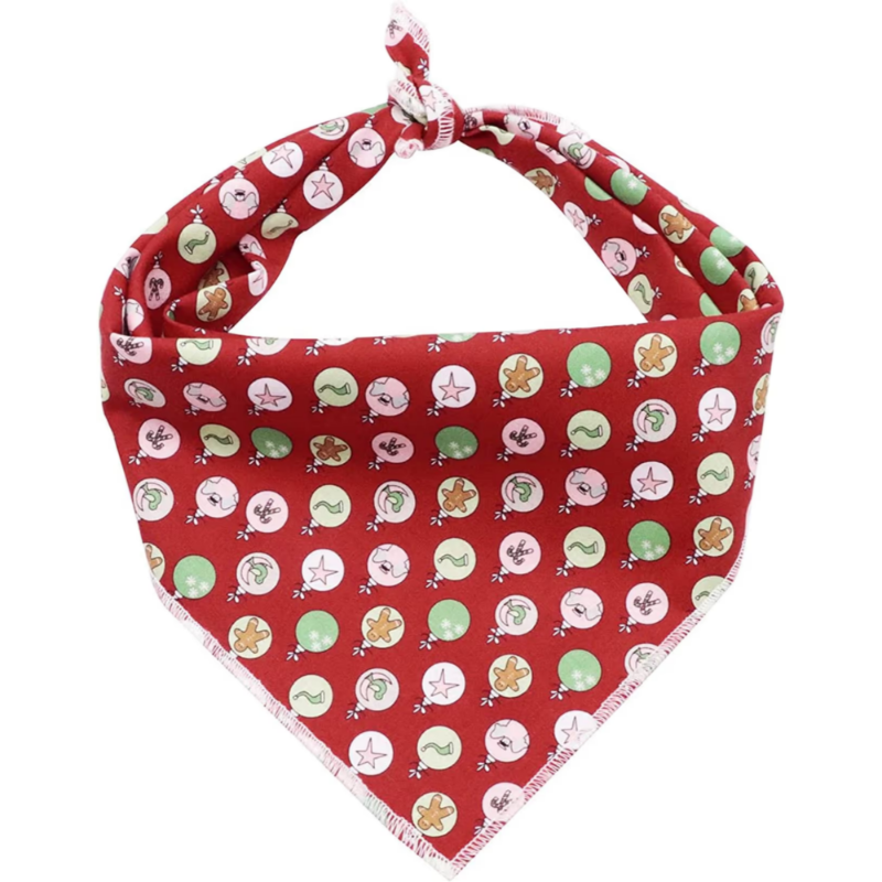 Dog Bandana For Small Medium Dogs, Cat Dog Kerchief Dog Triangle Bibs Scarf For Girl Or Boy-Paw Print Pad