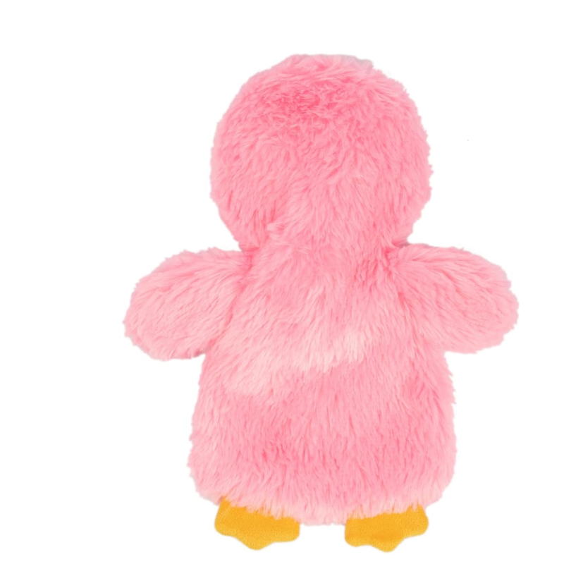 Engaging Crinkle Chicken Plush Toy-Paw Print Pad