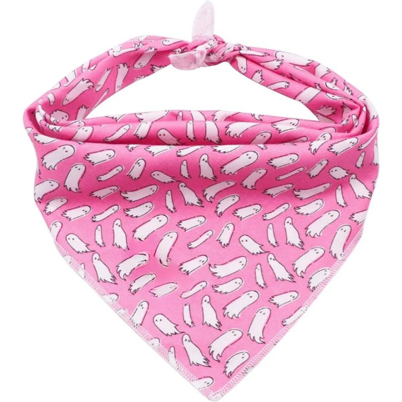 Cat Dog Kerchief Dog Triangle Bibs Scarf For Girl Or Boy-Paw Print Pad