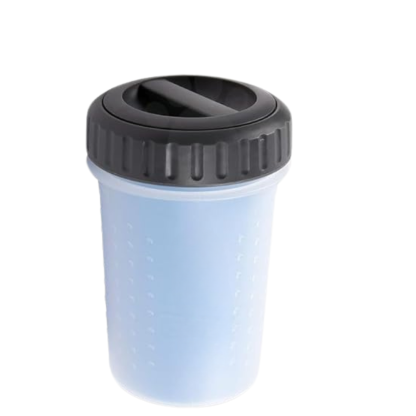Portable Dog Paw Cleaner With Lid-Paw Print Pad