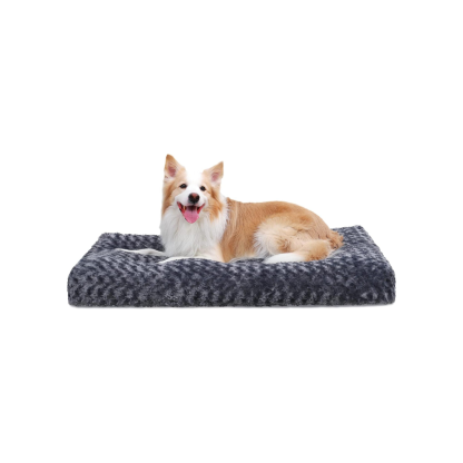 Washable Deluxe Slip Resistant Pet Bed-Paw Print Pad