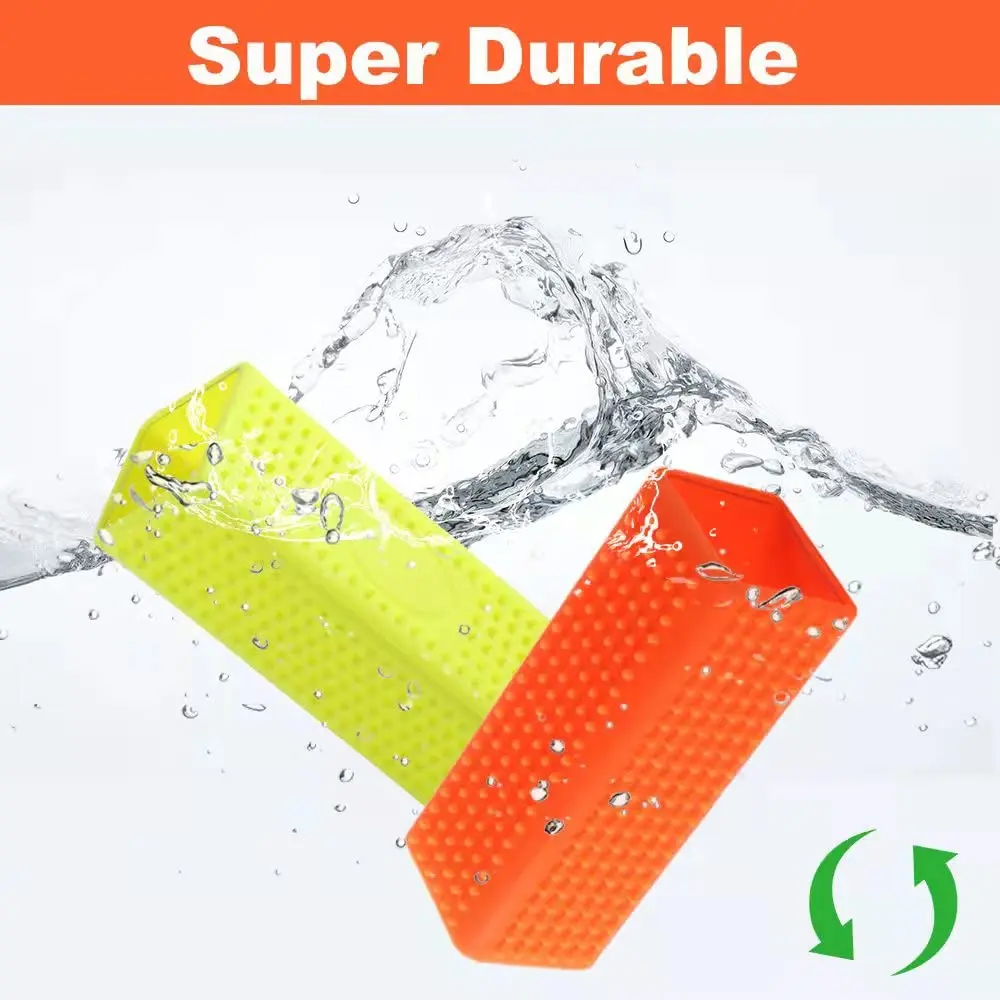 2 Pcs Pet Hair Remover & Carpet Striping Block, Pet Hair Shedding Comb, Rubber Brush Roller for Sofas and Hollow Cleaner