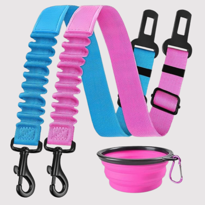 Dog Safety Seat Belt Pack Of 3