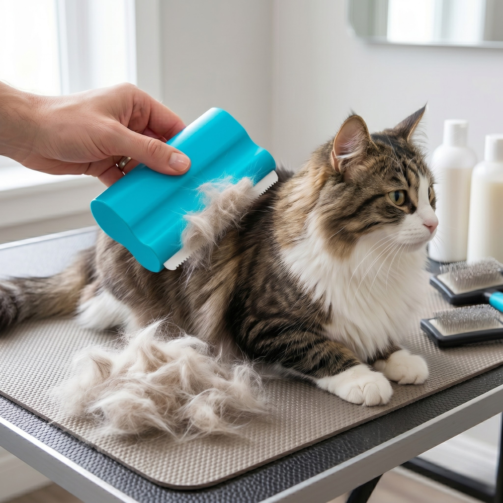 Undercoat Grooming Pet Deshedding Brush Tool