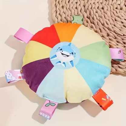 Plush Flying Disc Dog Toy