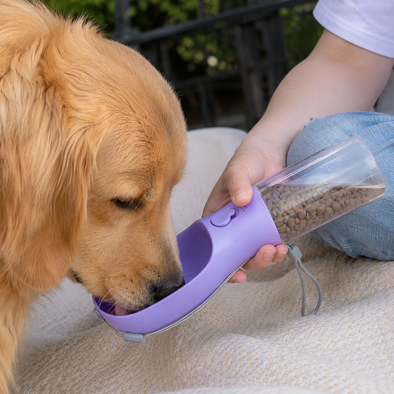 3 In 1 Lock Seal Spill Proof 20oz Pet Water Bottle