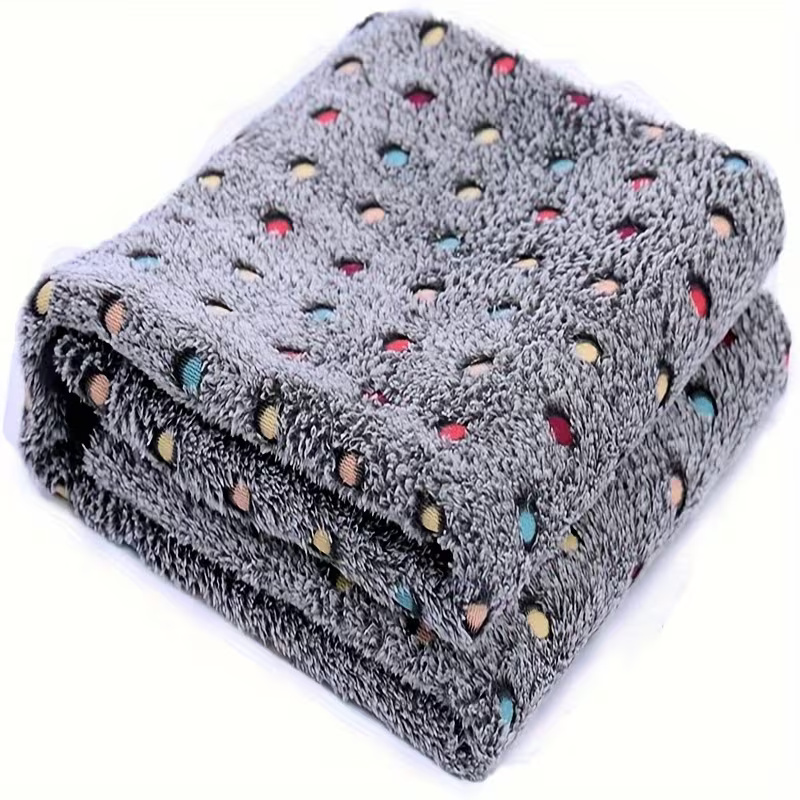 Soft Coral Flannel Pet Blanket For Pets