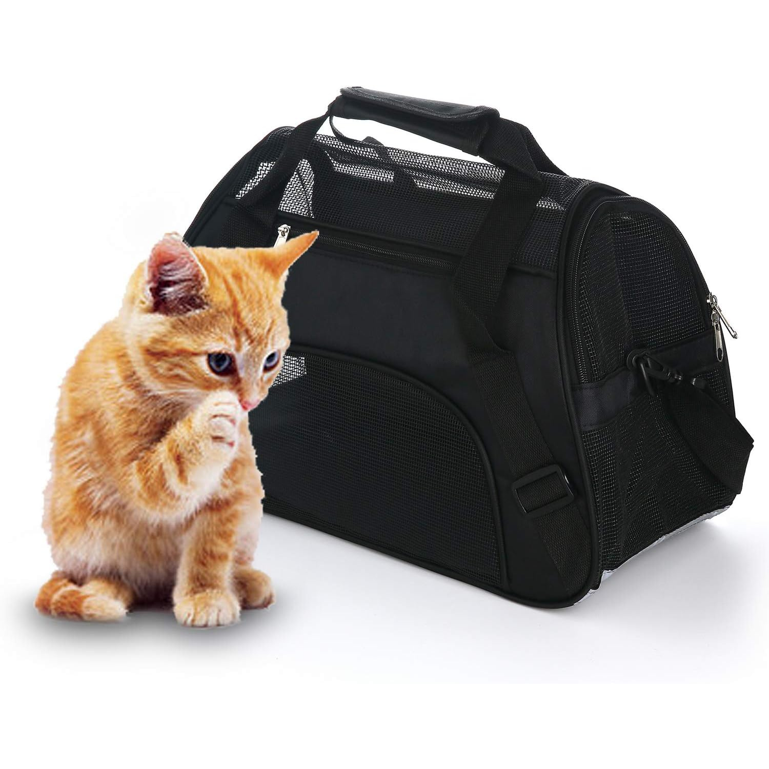 Airline Approved Soft Pet Carrier for Dogs And Cats Travel Bag