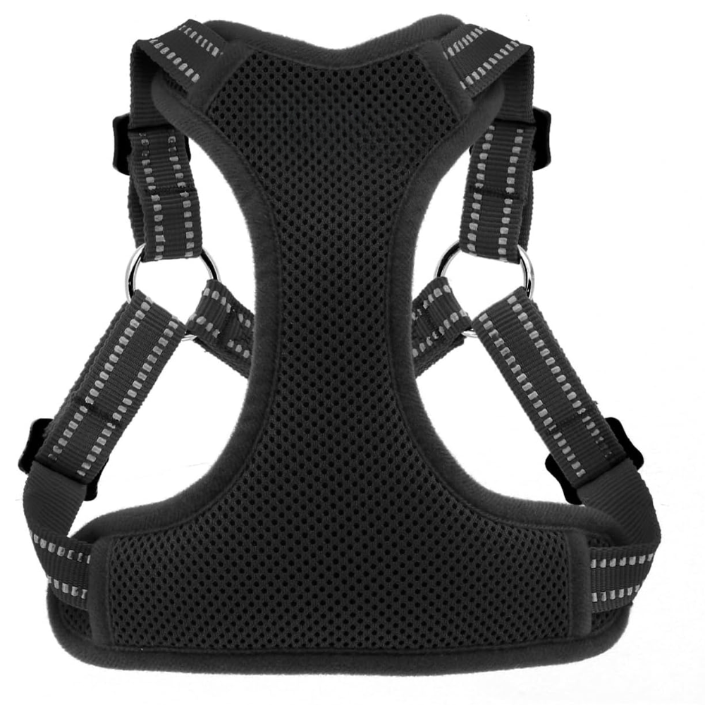 Adjustable Vest Harness No Pull Step In Reflective For Dogs