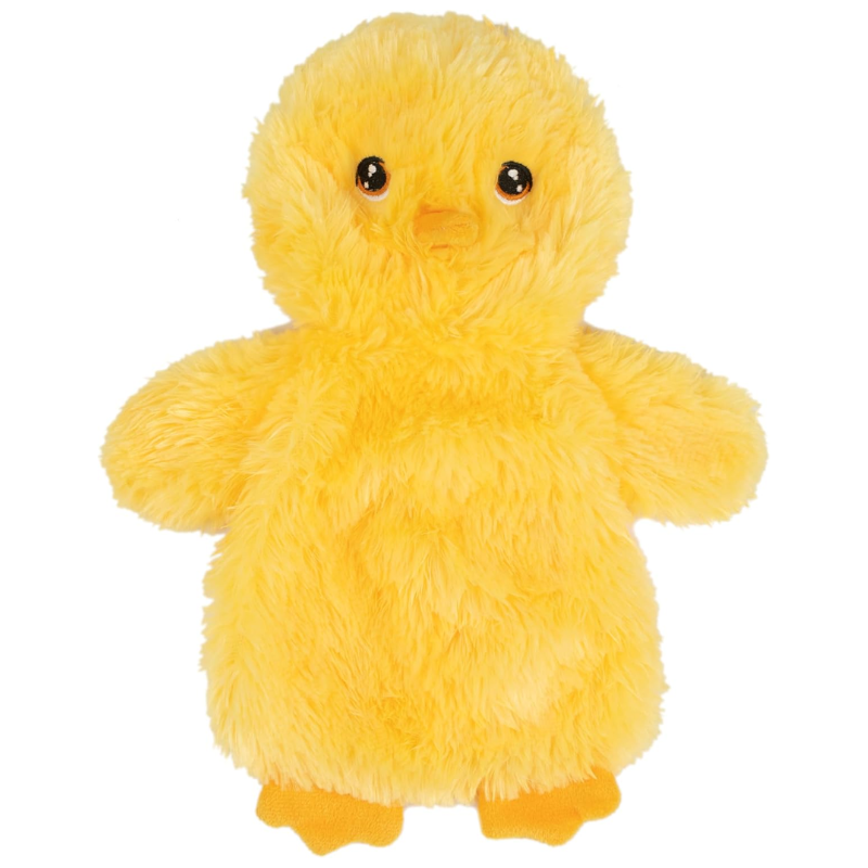 Pack Of 3 Interactive Crinkle Chicken Plush Dog Toy-Paw Print Pad