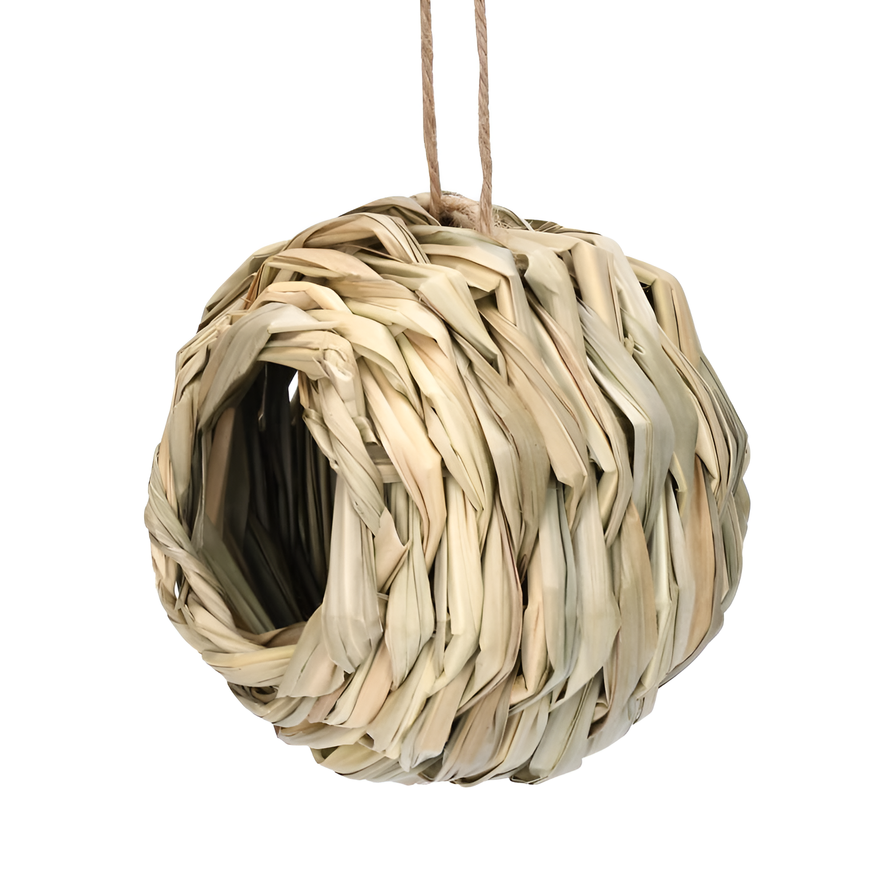 Handwoven Hanging Bird Nest House For Garden Outdoor Shelter