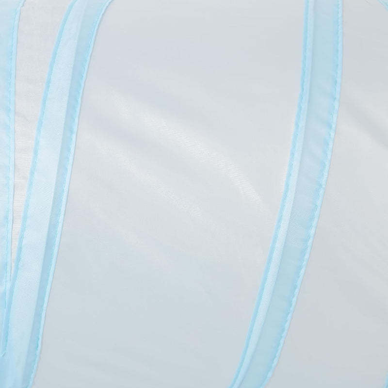 3 Way Collapsible Cat Tunnel Toy With Peek Hole And Ball-Paw Print Pad