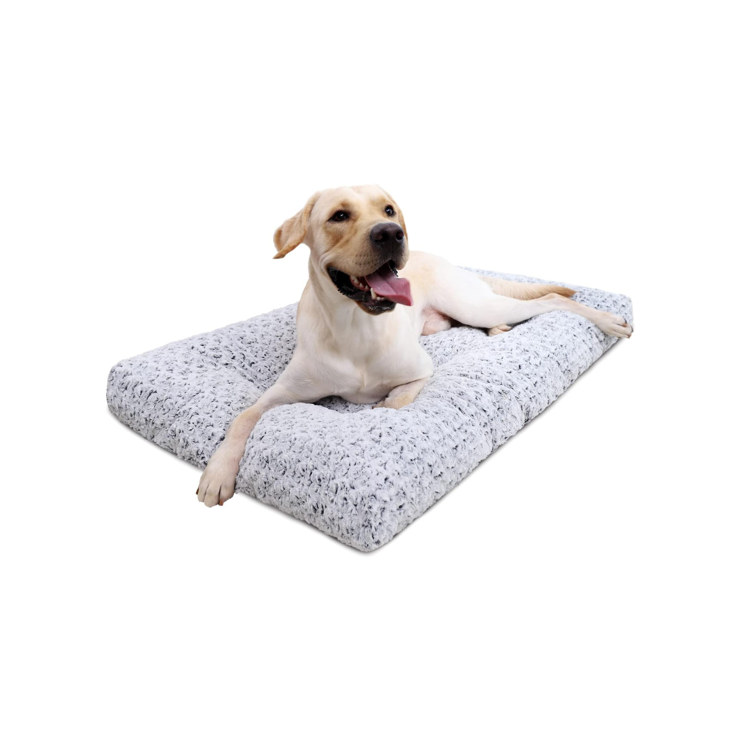 Washable Deluxe Slip Resistant Pet Bed-Paw Print Pad
