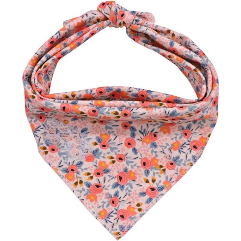 Dog Scarfs For Small Large Dogs Adjustable Dogs Bib Scarfs For Girl Or Boy Dogs-Paw Print Pad