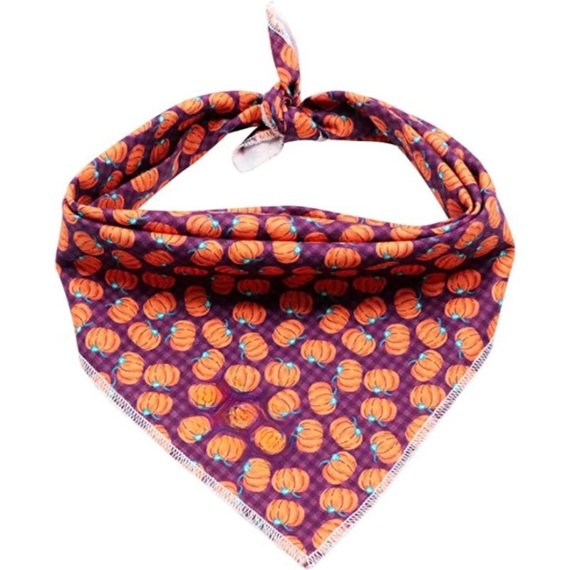 Cat Dog Kerchief Dog Triangle Bibs Scarf For Girl Or Boy-Paw Print Pad