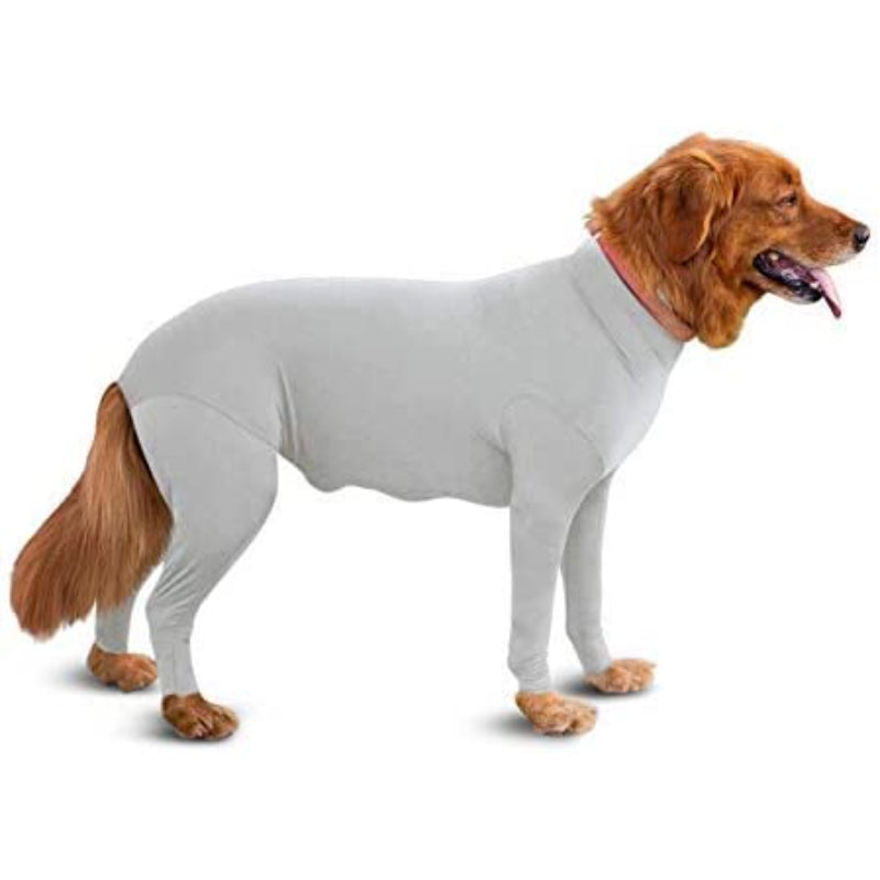 Bodysuit For Dogs Onesize Shedding Shirt-Paw Print Pad