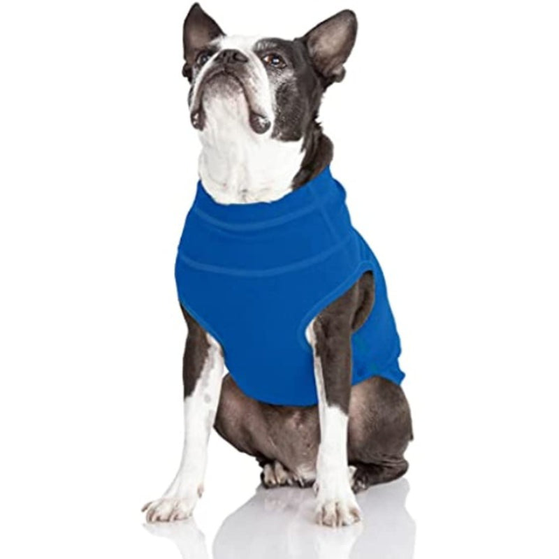 Microfiber Stretch Fleece Vest Dog Sweater-Paw Print Pad
