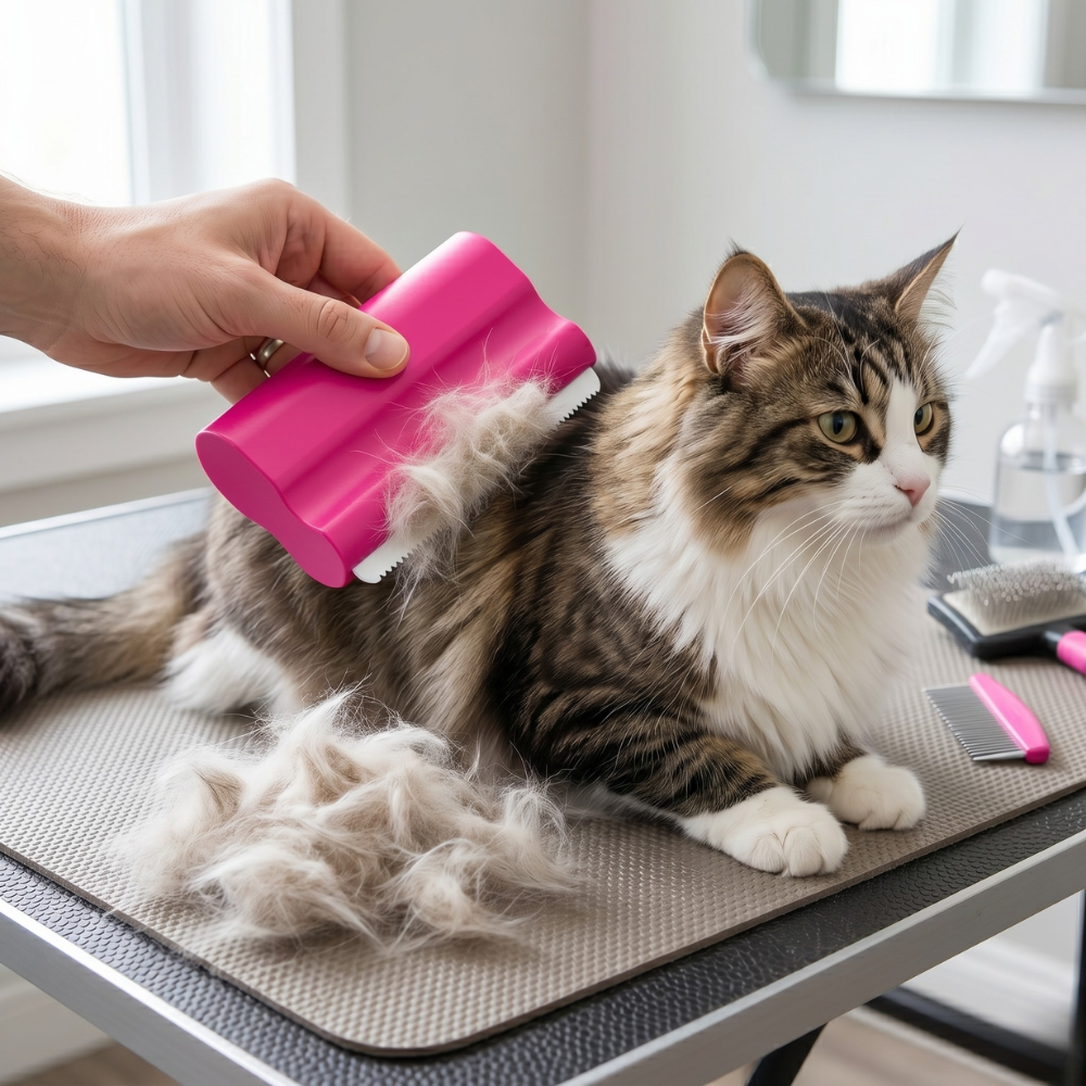 Undercoat Grooming Pet Deshedding Brush Tool