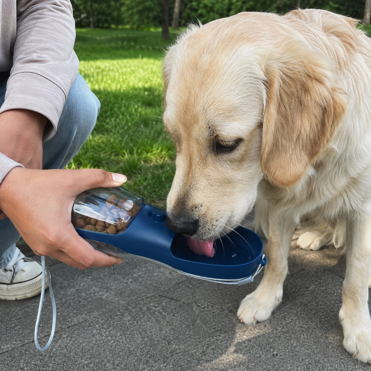 3 In 1 Lock Seal Spill Proof 20oz Pet Water Bottle