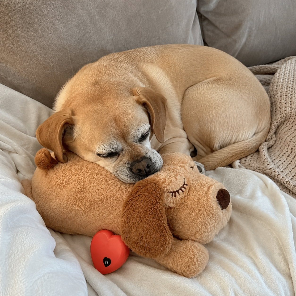Soft Plush Chew And Interactive Companion Toy For Pets