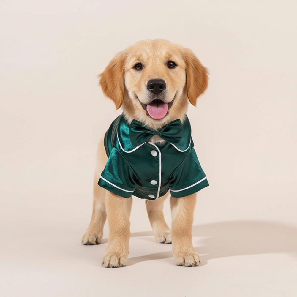 Glossy Pet Pajama Costume OutfitGlossy Pet Pajama Costume Outfit - Image 16