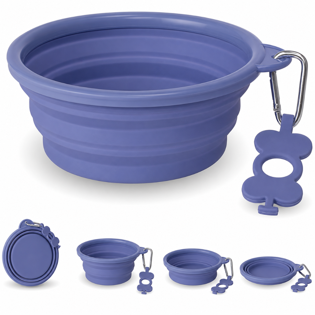 Portable Water Dishwasher Safe Bowl For Dogs