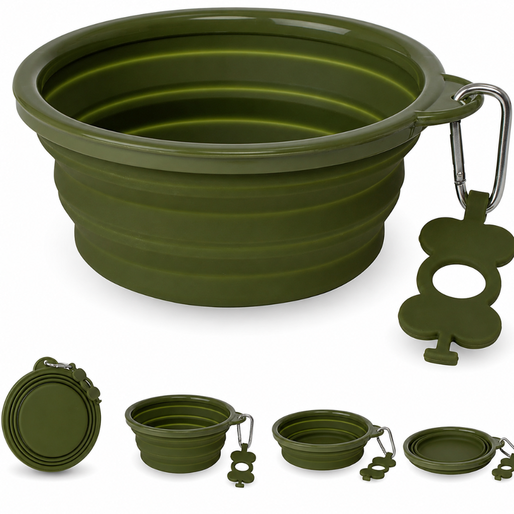 Portable Water Dishwasher Safe Bowl For Dogs